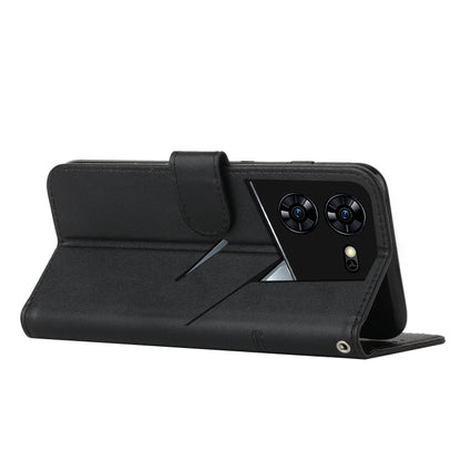 Stitching Calf Texture Buckle Leather Phone Case, For Tecno Pova 5 Pro, For Tecno Pova Neo 3, For Tecno Pova 5 4G