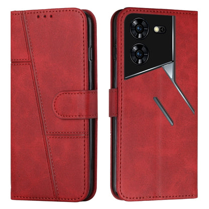 Stitching Calf Texture Buckle Leather Phone Case, For Tecno Camon 40 Pro 5G, For Tecno Spark 30C 5G / Pop 9 5G, For Tecno Camon 30S, For Tecno Spark 30 5G, For Tecno Spark 30 Pro, For Tecno Spark 30 4G, For Tecno Spark Go 5G 2025 Global                ...