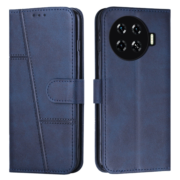 Stitching Calf Texture Buckle Leather Phone Case, For Tecno Camon 40 Pro 5G, For Tecno Spark 30C 5G / Pop 9 5G, For Tecno Camon 30S, For Tecno Spark 30 5G, For Tecno Spark 30 Pro, For Tecno Spark 30 4G, For Tecno Spark Go 5G 2025 Global                ...