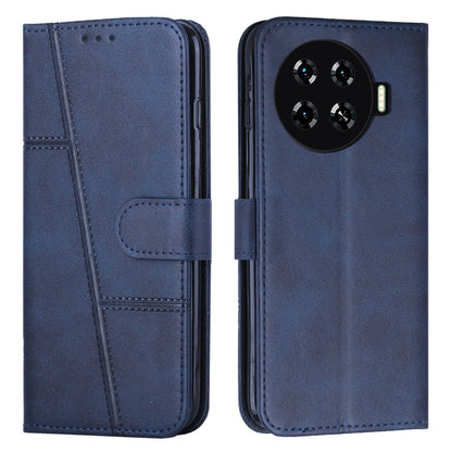 Stitching Calf Texture Buckle Leather Phone Case, For Tecno Camon 40 Pro 5G, For Tecno Spark 30C 5G / Pop 9 5G, For Tecno Camon 30S, For Tecno Spark 30 5G, For Tecno Spark 30 Pro, For Tecno Spark 30 4G, For Tecno Spark Go 5G 2025 Global                ...