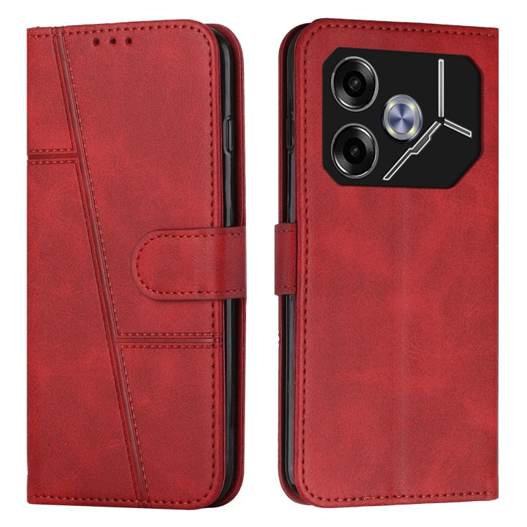 Stitching Calf Texture Buckle Leather Phone Case, For Tecno Camon 40 Pro 5G, For Tecno Spark 30C 5G / Pop 9 5G, For Tecno Camon 30S, For Tecno Spark 30 5G, For Tecno Spark 30 Pro, For Tecno Spark 30 4G, For Tecno Spark Go 5G 2025 Global                ...