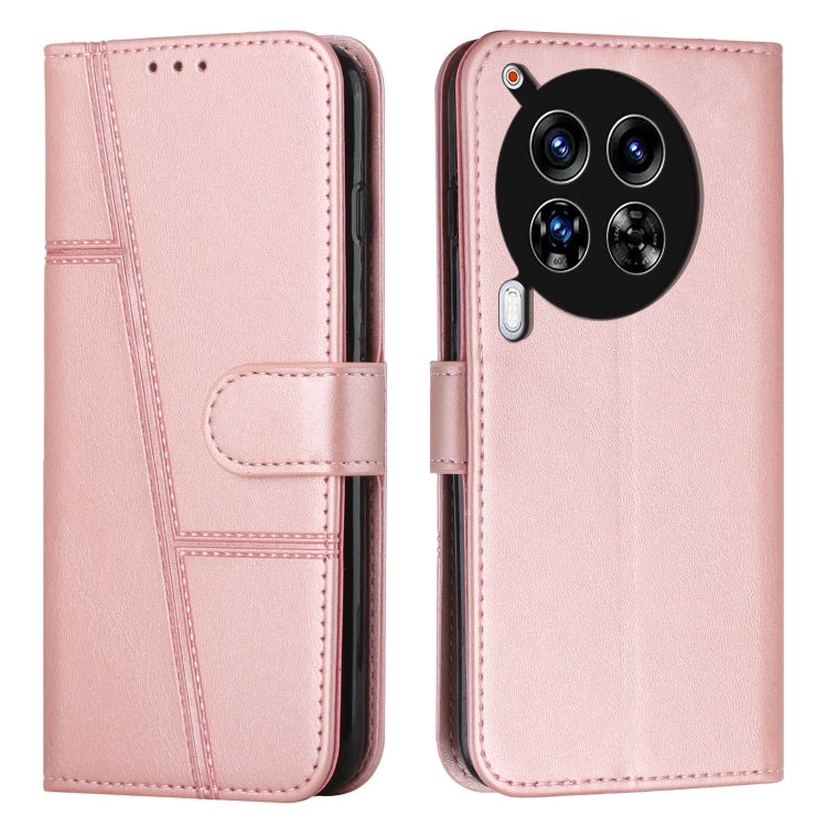 Stitching Calf Texture Buckle Leather Phone Case, For Tecno Camon 40 Pro 5G, For Tecno Spark 30C 5G / Pop 9 5G, For Tecno Camon 30S, For Tecno Spark 30 5G, For Tecno Spark 30 Pro, For Tecno Spark 30 4G, For Tecno Spark Go 5G 2025 Global                ...