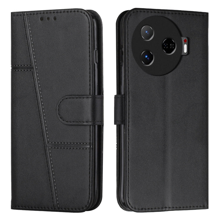 Stitching Calf Texture Buckle Leather Phone Case, For Tecno Camon 40 Pro 5G, For Tecno Spark 30C 5G / Pop 9 5G, For Tecno Camon 30S, For Tecno Spark 30 5G, For Tecno Spark 30 Pro, For Tecno Spark 30 4G, For Tecno Spark Go 5G 2025 Global                ...