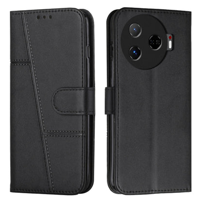 Stitching Calf Texture Buckle Leather Phone Case, For Tecno Camon 40 Pro 5G, For Tecno Spark 30C 5G / Pop 9 5G, For Tecno Camon 30S, For Tecno Spark 30 5G, For Tecno Spark 30 Pro, For Tecno Spark 30 4G, For Tecno Spark Go 5G 2025 Global                ...