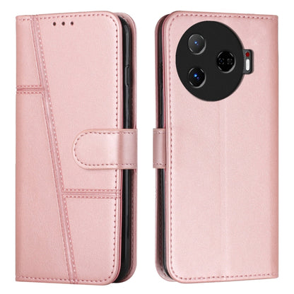Stitching Calf Texture Buckle Leather Phone Case, For Tecno Camon 40 Pro 5G, For Tecno Spark 30C 5G / Pop 9 5G, For Tecno Camon 30S, For Tecno Spark 30 5G, For Tecno Spark 30 Pro, For Tecno Spark 30 4G, For Tecno Spark Go 5G 2025 Global                ...