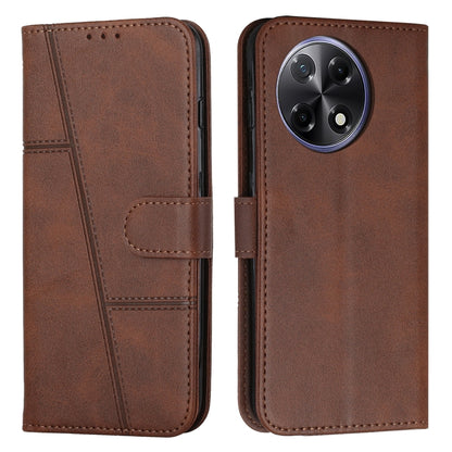 Stitching Calf Texture Buckle Leather Phone Case, For Tecno Camon 40 Pro 5G, For Tecno Spark 30C 5G / Pop 9 5G, For Tecno Camon 30S, For Tecno Spark 30 5G, For Tecno Spark 30 Pro, For Tecno Spark 30 4G, For Tecno Spark Go 5G 2025 Global                ...
