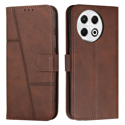 Stitching Calf Texture Buckle Leather Phone Case, For Tecno Camon 40 Pro 5G, For Tecno Spark 30C 5G / Pop 9 5G, For Tecno Camon 30S, For Tecno Spark 30 5G, For Tecno Spark 30 Pro, For Tecno Spark 30 4G, For Tecno Spark Go 5G 2025 Global                ...