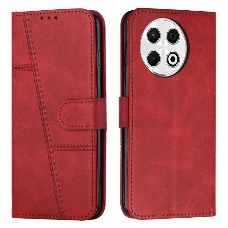 Stitching Calf Texture Buckle Leather Phone Case, For Tecno Camon 40 Pro 5G, For Tecno Spark 30C 5G / Pop 9 5G, For Tecno Camon 30S, For Tecno Spark 30 5G, For Tecno Spark 30 Pro, For Tecno Spark 30 4G, For Tecno Spark Go 5G 2025 Global                ...