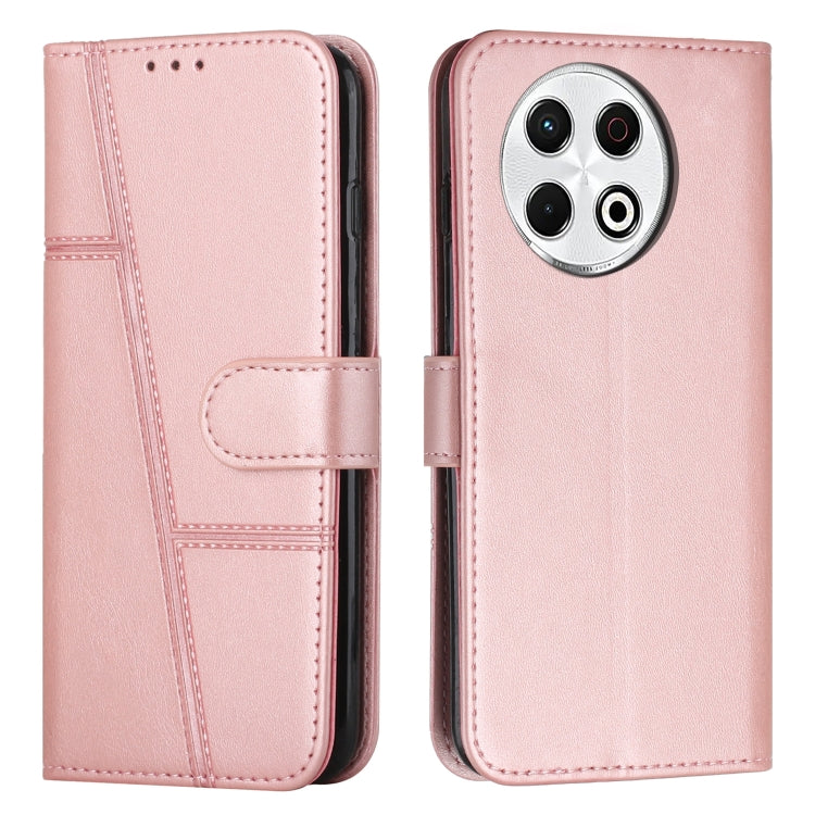 Stitching Calf Texture Buckle Leather Phone Case, For Tecno Camon 40 Pro 5G, For Tecno Spark 30C 5G / Pop 9 5G, For Tecno Camon 30S, For Tecno Spark 30 5G, For Tecno Spark 30 Pro, For Tecno Spark 30 4G, For Tecno Spark Go 5G 2025 Global                ...