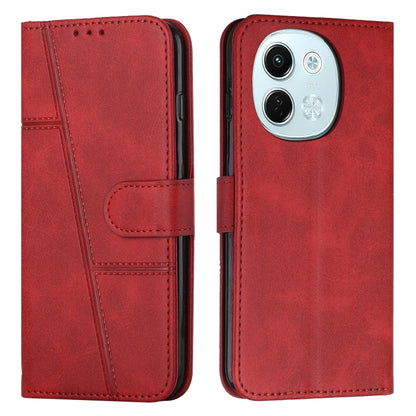 Stitching Calf Texture Buckle Leather Phone Case, For Tecno Camon 40 Pro 5G, For Tecno Spark 30C 5G / Pop 9 5G, For Tecno Camon 30S, For Tecno Spark 30 5G, For Tecno Spark 30 Pro, For Tecno Spark 30 4G, For Tecno Spark Go 5G 2025 Global                ...