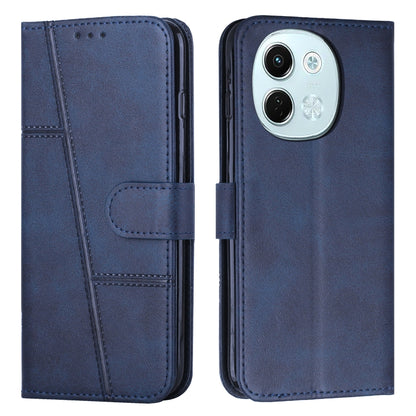Stitching Calf Texture Buckle Leather Phone Case, For Tecno Camon 40 Pro 5G, For Tecno Spark 30C 5G / Pop 9 5G, For Tecno Camon 30S, For Tecno Spark 30 5G, For Tecno Spark 30 Pro, For Tecno Spark 30 4G, For Tecno Spark Go 5G 2025 Global                ...