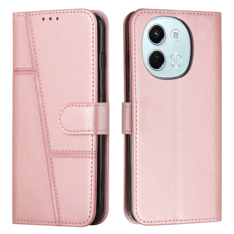 Stitching Calf Texture Buckle Leather Phone Case, For Tecno Camon 40 Pro 5G, For Tecno Spark 30C 5G / Pop 9 5G, For Tecno Camon 30S, For Tecno Spark 30 5G, For Tecno Spark 30 Pro, For Tecno Spark 30 4G, For Tecno Spark Go 5G 2025 Global                ...