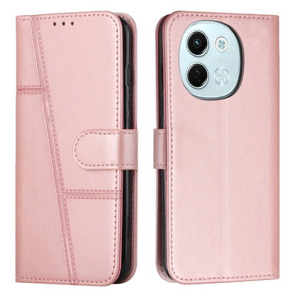 Stitching Calf Texture Buckle Leather Phone Case, For Tecno Camon 40 Pro 5G, For Tecno Spark 30C 5G / Pop 9 5G, For Tecno Camon 30S, For Tecno Spark 30 5G, For Tecno Spark 30 Pro, For Tecno Spark 30 4G, For Tecno Spark Go 5G 2025 Global                ...