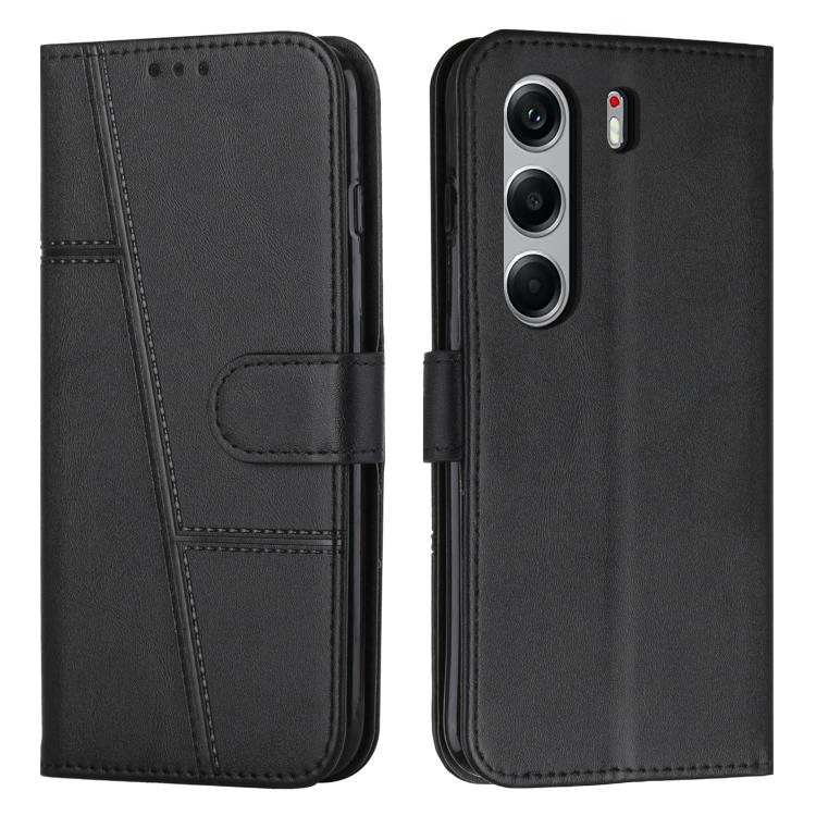 Stitching Calf Texture Buckle Leather Phone Case, For Tecno Spark 50 4G, For Tecno Camon 50 Pro 4G, For Tecno Camon 50 4G, For Tecno Spark Go 3, For Tenco Spark Slim 5G, For Tecno Spark 40C, For Tecno Pova 7 Pro 5G, For Tecno Pova 7 5G                 ...