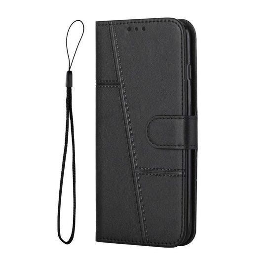 Stitching Calf Texture Buckle Leather Phone Case, For Tecno Camon 40 4G, For Tecno Camon 40 Pro 5G, For Tecno Spark 30C 5G / Pop 9 5G, For Tecno Camon 30S, For Tecno Spark 30 5G, For Tecno Spark 30 Pro, For Tecno Spark 30 4G                            ...