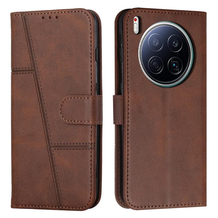 Stitching Calf Texture Buckle Leather Phone Case, For Tecno Spark 50 4G, For Tecno Camon 50 Pro 4G, For Tecno Camon 50 4G, For Tecno Spark Go 3, For Tenco Spark Slim 5G, For Tecno Spark 40C, For Tecno Pova 7 Pro 5G, For Tecno Pova 7 5G                 ...