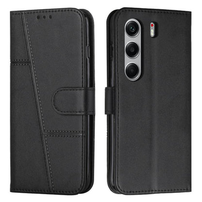 Stitching Calf Texture Buckle Leather Phone Case, For Tecno Camon 40 Pro 5G, For Tecno Spark 30C 5G / Pop 9 5G, For Tecno Camon 30S, For Tecno Spark 30 5G, For Tecno Spark 30 Pro, For Tecno Spark 30 4G, For Tecno Spark Go 5G 2025 Global                ...