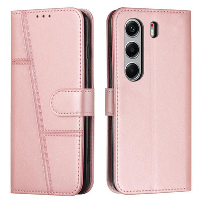 Stitching Calf Texture Buckle Leather Phone Case, For Tecno Camon 40 Pro 5G, For Tecno Spark 30C 5G / Pop 9 5G, For Tecno Camon 30S, For Tecno Spark 30 5G, For Tecno Spark 30 Pro, For Tecno Spark 30 4G, For Tecno Spark Go 5G 2025 Global                ...