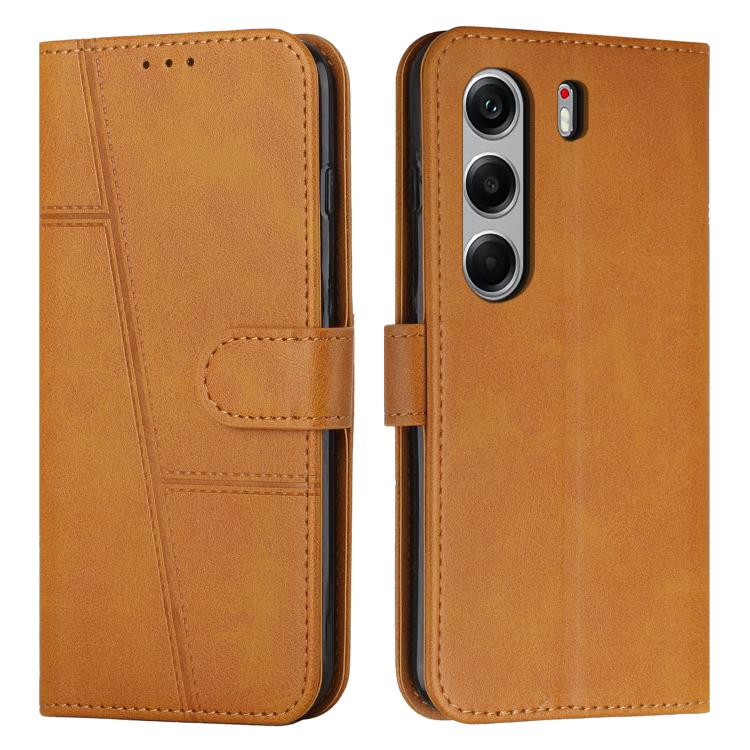 Stitching Calf Texture Buckle Leather Phone Case, For Tecno Camon 40 Pro 5G, For Tecno Spark 30C 5G / Pop 9 5G, For Tecno Camon 30S, For Tecno Spark 30 5G, For Tecno Spark 30 Pro, For Tecno Spark 30 4G, For Tecno Spark Go 5G 2025 Global                ...