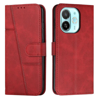 Stitching Calf Texture Buckle Leather Phone Case, For Tecno Camon 40 Pro 5G, For Tecno Spark 30C 5G / Pop 9 5G, For Tecno Camon 30S, For Tecno Spark 30 5G, For Tecno Spark 30 Pro, For Tecno Spark 30 4G, For Tecno Spark Go 5G 2025 Global                ...