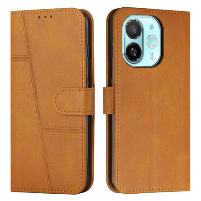 Stitching Calf Texture Buckle Leather Phone Case, For Tecno Camon 40 Pro 5G, For Tecno Spark 30C 5G / Pop 9 5G, For Tecno Camon 30S, For Tecno Spark 30 5G, For Tecno Spark 30 Pro, For Tecno Spark 30 4G, For Tecno Spark Go 5G 2025 Global                ...