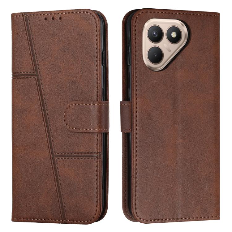 Stitching Calf Texture Buckle Leather Phone Case, For Tecno Spark 50 4G, For Tecno Camon 50 Pro 4G, For Tecno Camon 50 4G, For Tecno Spark Go 3, For Tenco Spark Slim 5G, For Tecno Spark 40C, For Tecno Pova 7 Pro 5G, For Tecno Pova 7 5G                 ...