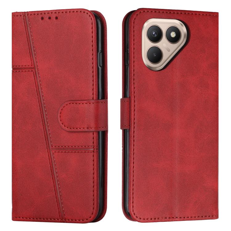 Stitching Calf Texture Buckle Leather Phone Case, For Tecno Spark 50 4G, For Tecno Camon 50 Pro 4G, For Tecno Camon 50 4G, For Tecno Spark Go 3, For Tenco Spark Slim 5G, For Tecno Spark 40C, For Tecno Pova 7 Pro 5G, For Tecno Pova 7 5G                 ...