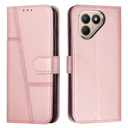 Stitching Calf Texture Buckle Leather Phone Case, For Tecno Spark 50 4G, For Tecno Camon 50 Pro 4G, For Tecno Camon 50 4G, For Tecno Spark Go 3, For Tenco Spark Slim 5G, For Tecno Spark 40C, For Tecno Pova 7 Pro 5G, For Tecno Pova 7 5G                 ...