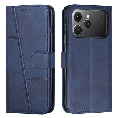 Stitching Calf Texture Buckle Leather Phone Case, For Tecno Spark 50 4G, For Tecno Camon 50 Pro 4G, For Tecno Camon 50 4G, For Tecno Spark Go 3, For Tenco Spark Slim 5G, For Tecno Spark 40C, For Tecno Pova 7 Pro 5G, For Tecno Pova 7 5G                 ...