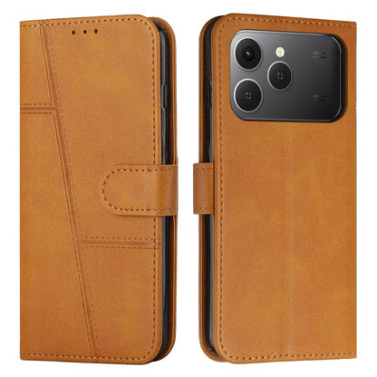 Stitching Calf Texture Buckle Leather Phone Case, For Tecno Spark 50 4G, For Tecno Camon 50 Pro 4G, For Tecno Camon 50 4G, For Tecno Spark Go 3, For Tenco Spark Slim 5G, For Tecno Spark 40C, For Tecno Pova 7 Pro 5G, For Tecno Pova 7 5G                 ...