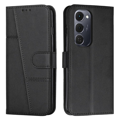 Stitching Calf Texture Buckle Leather Phone Case, For Tecno Spark 50 4G, For Tecno Camon 50 Pro 4G, For Tecno Camon 50 4G, For Tecno Spark Go 3, For Tenco Spark Slim 5G, For Tecno Spark 40C, For Tecno Pova 7 Pro 5G, For Tecno Pova 7 5G                 ...