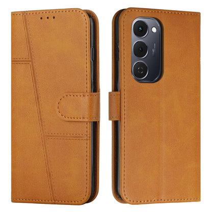 Stitching Calf Texture Buckle Leather Phone Case, For Tecno Spark 50 4G, For Tecno Camon 50 Pro 4G, For Tecno Camon 50 4G, For Tecno Spark Go 3, For Tenco Spark Slim 5G, For Tecno Spark 40C, For Tecno Pova 7 Pro 5G, For Tecno Pova 7 5G                 ...