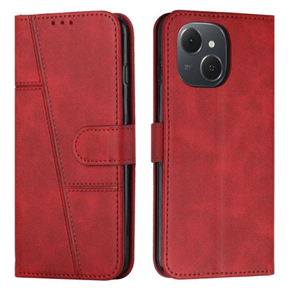 Stitching Calf Texture Buckle Leather Phone Case, For Tecno Spark 50 4G, For Tecno Camon 50 Pro 4G, For Tecno Camon 50 4G, For Tecno Spark Go 3, For Tenco Spark Slim 5G, For Tecno Spark 40C, For Tecno Pova 7 Pro 5G, For Tecno Pova 7 5G                 ...