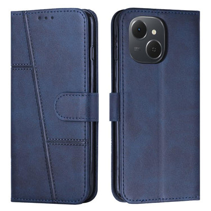 Stitching Calf Texture Buckle Leather Phone Case, For Tecno Spark 50 4G, For Tecno Camon 50 Pro 4G, For Tecno Camon 50 4G, For Tecno Spark Go 3, For Tenco Spark Slim 5G, For Tecno Spark 40C, For Tecno Pova 7 Pro 5G, For Tecno Pova 7 5G                 ...