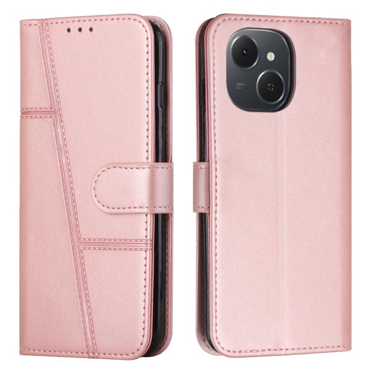 Stitching Calf Texture Buckle Leather Phone Case, For Tecno Spark 50 4G, For Tecno Camon 50 Pro 4G, For Tecno Camon 50 4G, For Tecno Spark Go 3, For Tenco Spark Slim 5G, For Tecno Spark 40C, For Tecno Pova 7 Pro 5G, For Tecno Pova 7 5G                 ...