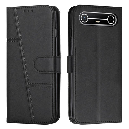 Stitching Calf Texture Buckle Leather Phone Case, For Tecno Spark 50 4G, For Tecno Camon 50 Pro 4G, For Tecno Camon 50 4G, For Tecno Spark Go 3, For Tenco Spark Slim 5G, For Tecno Spark 40C, For Tecno Pova 7 Pro 5G, For Tecno Pova 7 5G                 ...