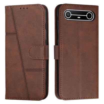 Stitching Calf Texture Buckle Leather Phone Case, For Tecno Spark 50 4G, For Tecno Camon 50 Pro 4G, For Tecno Camon 50 4G, For Tecno Spark Go 3, For Tenco Spark Slim 5G, For Tecno Spark 40C, For Tecno Pova 7 Pro 5G, For Tecno Pova 7 5G                 ...