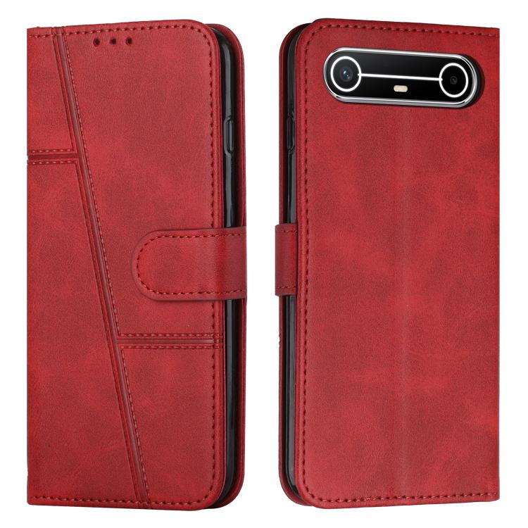 Stitching Calf Texture Buckle Leather Phone Case, For Tecno Spark 50 4G, For Tecno Camon 50 Pro 4G, For Tecno Camon 50 4G, For Tecno Spark Go 3, For Tenco Spark Slim 5G, For Tecno Spark 40C, For Tecno Pova 7 Pro 5G, For Tecno Pova 7 5G                 ...