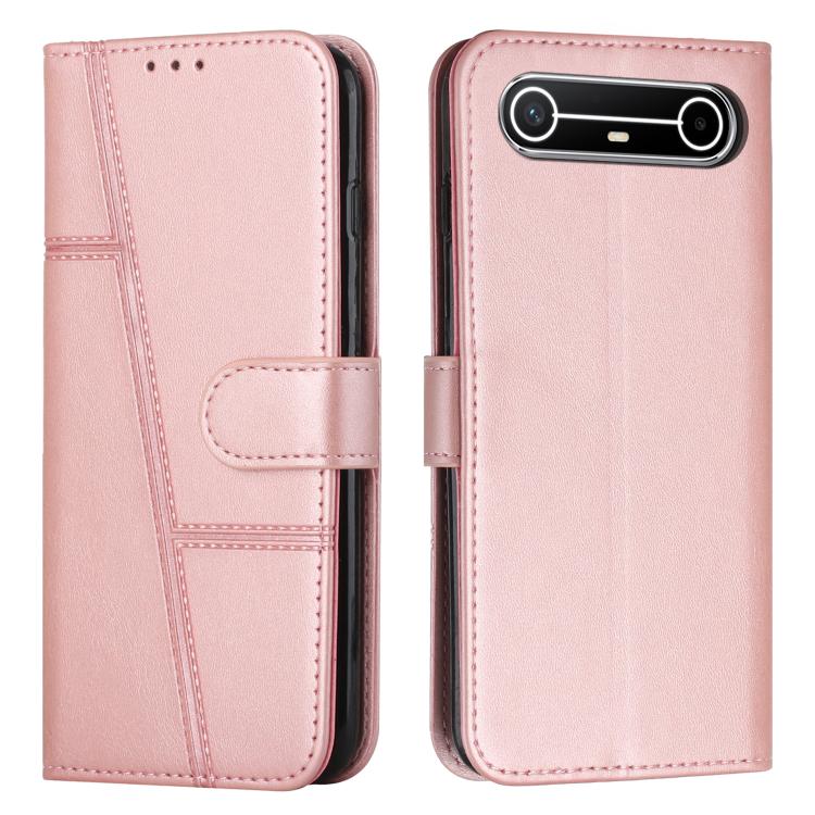 Stitching Calf Texture Buckle Leather Phone Case, For Tecno Spark 50 4G, For Tecno Camon 50 Pro 4G, For Tecno Camon 50 4G, For Tecno Spark Go 3, For Tenco Spark Slim 5G, For Tecno Spark 40C, For Tecno Pova 7 Pro 5G, For Tecno Pova 7 5G                 ...