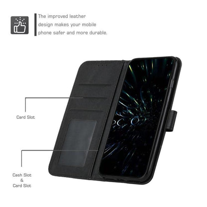Stitching Calf Texture Buckle Leather Phone Case, For Tecno Spark 50 4G, For Tecno Camon 50 Pro 4G, For Tecno Camon 50 4G, For Tecno Spark Go 3, For Tenco Spark Slim 5G, For Tecno Spark 40C, For Tecno Pova 7 Pro 5G, For Tecno Pova 7 5G                 ...