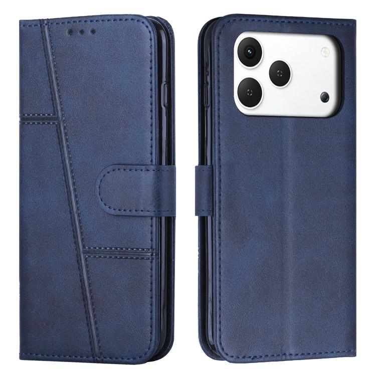 Stitching Calf Texture Buckle Leather Phone Case, For Tecno Spark 50 4G, For Tecno Camon 50 Pro 4G, For Tecno Camon 50 4G, For Tecno Spark Go 3, For Tenco Spark Slim 5G, For Tecno Spark 40C, For Tecno Pova 7 Pro 5G, For Tecno Pova 7 5G                 ...