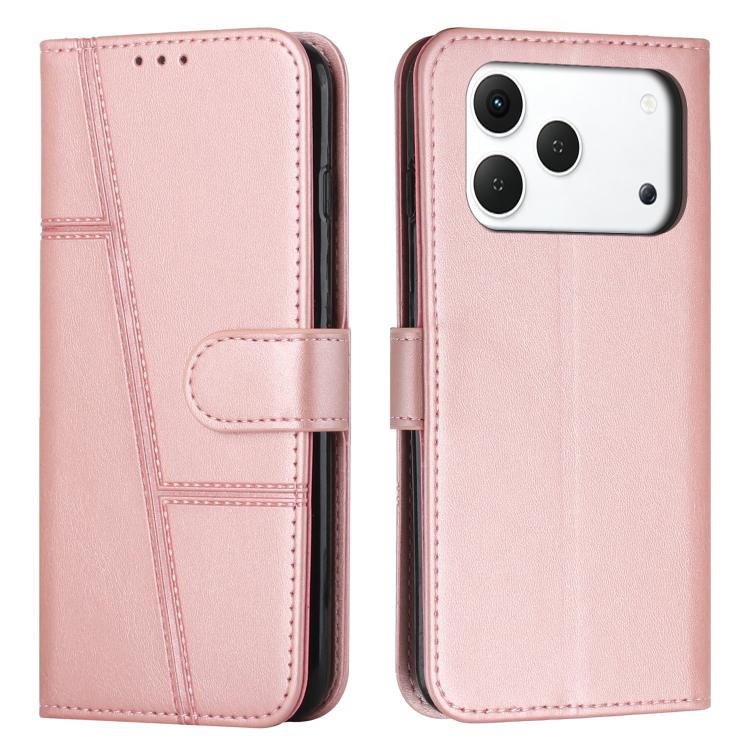 Stitching Calf Texture Buckle Leather Phone Case, For Tecno Spark 50 4G, For Tecno Camon 50 Pro 4G, For Tecno Camon 50 4G, For Tecno Spark Go 3, For Tenco Spark Slim 5G, For Tecno Spark 40C, For Tecno Pova 7 Pro 5G, For Tecno Pova 7 5G                 ...