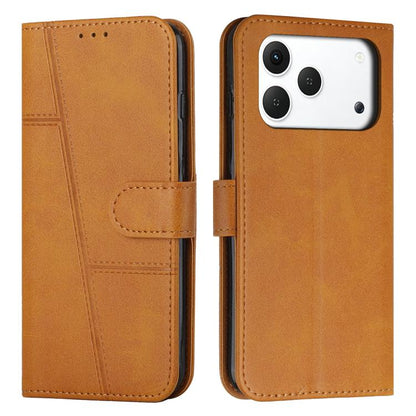 Stitching Calf Texture Buckle Leather Phone Case, For Tecno Spark 50 4G, For Tecno Camon 50 Pro 4G, For Tecno Camon 50 4G, For Tecno Spark Go 3, For Tenco Spark Slim 5G, For Tecno Spark 40C, For Tecno Pova 7 Pro 5G, For Tecno Pova 7 5G                 ...