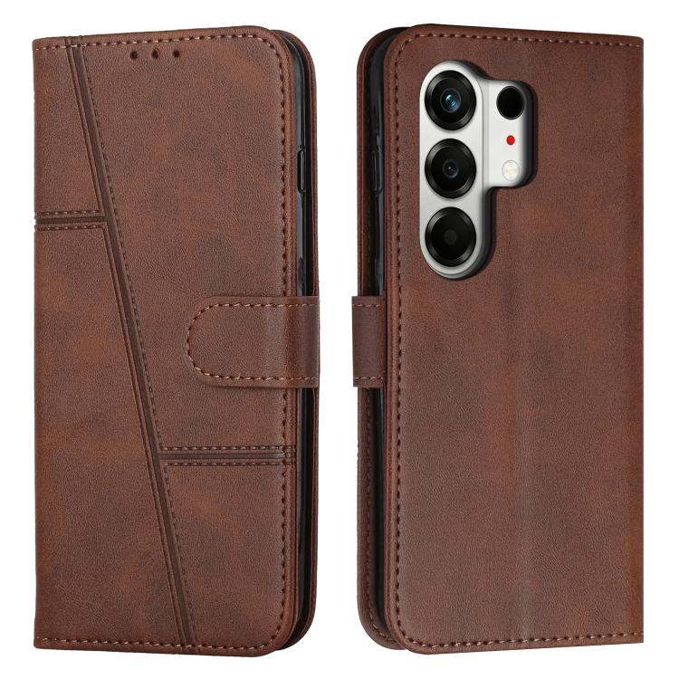 Stitching Calf Texture Buckle Leather Phone Case, For Tecno Spark 50 4G, For Tecno Camon 50 Pro 4G, For Tecno Camon 50 4G, For Tecno Spark Go 3, For Tenco Spark Slim 5G, For Tecno Spark 40C, For Tecno Pova 7 Pro 5G, For Tecno Pova 7 5G                 ...