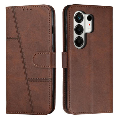 Stitching Calf Texture Buckle Leather Phone Case, For Tecno Spark 50 4G, For Tecno Camon 50 Pro 4G, For Tecno Camon 50 4G, For Tecno Spark Go 3, For Tenco Spark Slim 5G, For Tecno Spark 40C, For Tecno Pova 7 Pro 5G, For Tecno Pova 7 5G                 ...