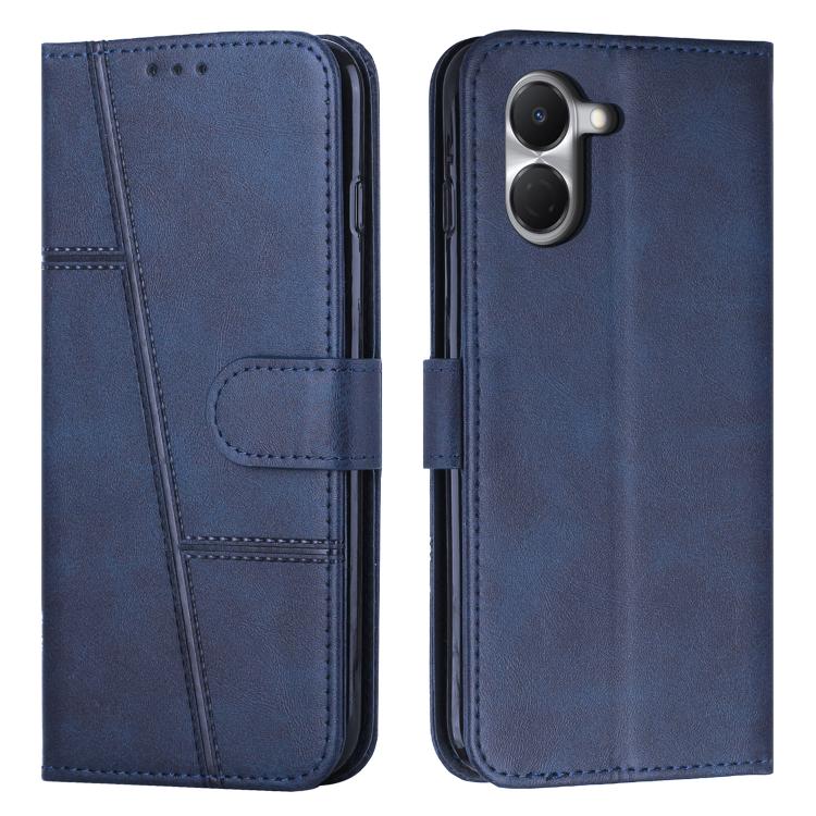 Stitching Calf Texture Buckle Leather Phone Case, For Tecno Spark 50 4G, For Tecno Camon 50 Pro 4G, For Tecno Camon 50 4G, For Tecno Spark Go 3, For Tenco Spark Slim 5G, For Tecno Spark 40C, For Tecno Pova 7 Pro 5G, For Tecno Pova 7 5G                 ...