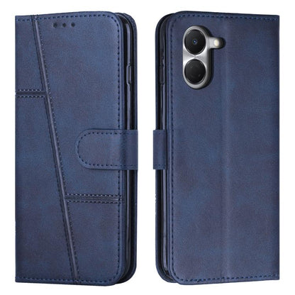 Stitching Calf Texture Buckle Leather Phone Case, For Tecno Spark 50 4G, For Tecno Camon 50 Pro 4G, For Tecno Camon 50 4G, For Tecno Spark Go 3, For Tenco Spark Slim 5G, For Tecno Spark 40C, For Tecno Pova 7 Pro 5G, For Tecno Pova 7 5G                 ...