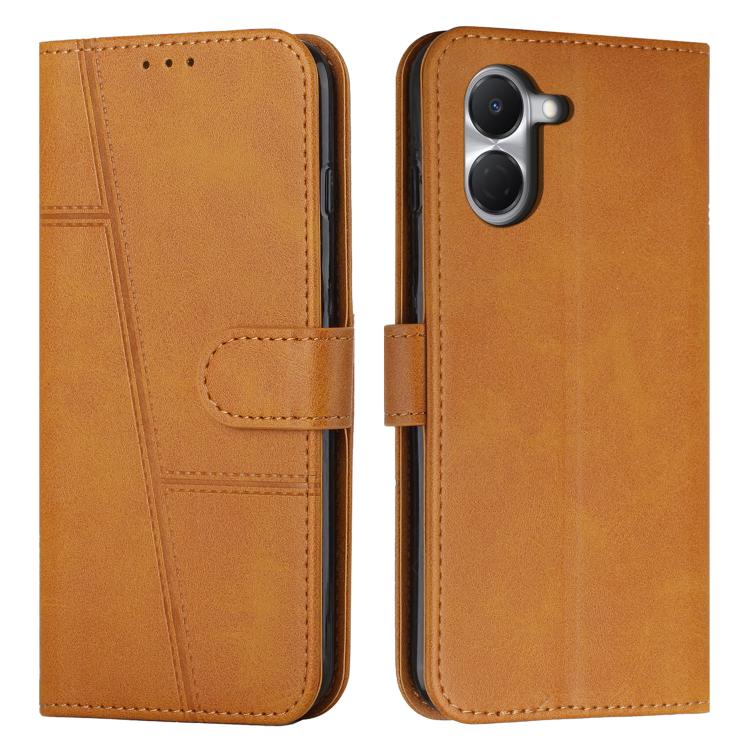 Stitching Calf Texture Buckle Leather Phone Case, For Tecno Spark 50 4G, For Tecno Camon 50 Pro 4G, For Tecno Camon 50 4G, For Tecno Spark Go 3, For Tenco Spark Slim 5G, For Tecno Spark 40C, For Tecno Pova 7 Pro 5G, For Tecno Pova 7 5G                 ...