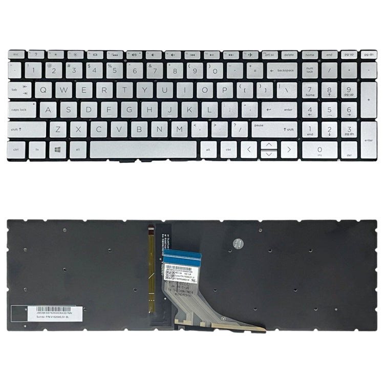 US Version Laptop Backlight Keyboard, For HP Pavilion X360 14-DW, For HP 15m-DR / 15m-DS, For HP 14M-BA 14-BS, For HP 15-BS / 15-CC, For HP 15-AB / 15-AK, For HP M6-W, For HP X360 13-4000