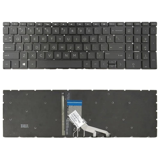 US Version Laptop Backlight Keyboard, For HP 15-DA / 15-DB, For HP Probook 450, For HP Elitebook Folio 1040 G3, For HP 15-CC / 15-CD / 15-CK, For HP 15-P000 / 17-F000, For HP Elitebook 1020 G1, For HP Probook 470 G3, For HP Omen 17-AN / 17-AN011DX�����...